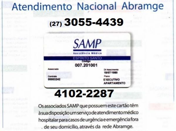 Samp empresarial  Es( 27) 4102-2287 promoção